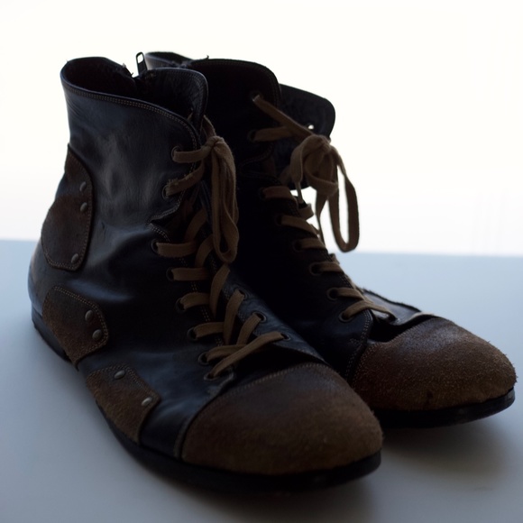 Gordon Rush: Leather/Suede Boots - Picture 6 of 6